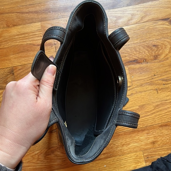 Genuine Coach Vintage 90’s Black Bleeker 9305 Shoulder Bag - Picture 11 of 17